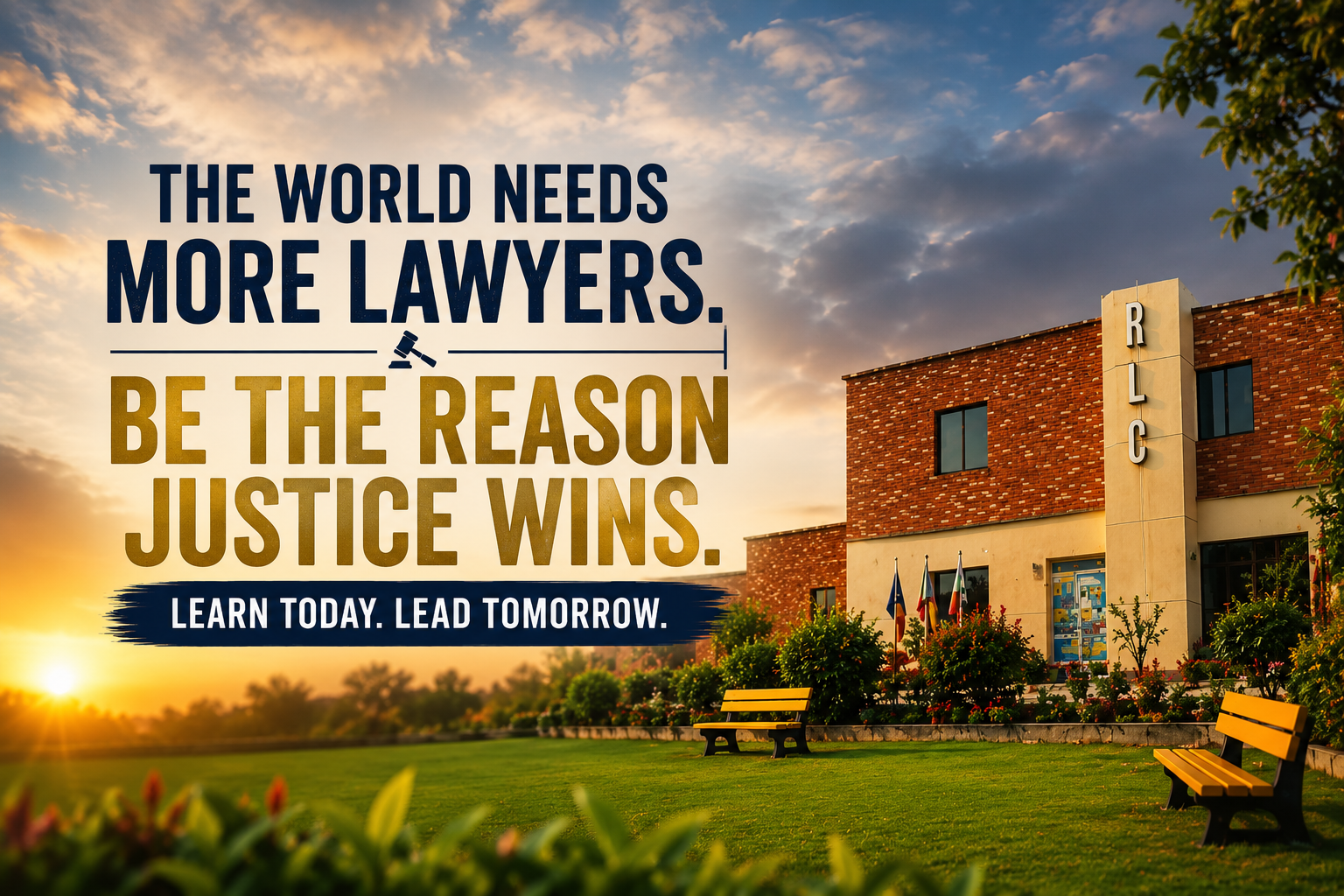 The World Needs More Lawyers | Learn Today, Lead Tomorrow
