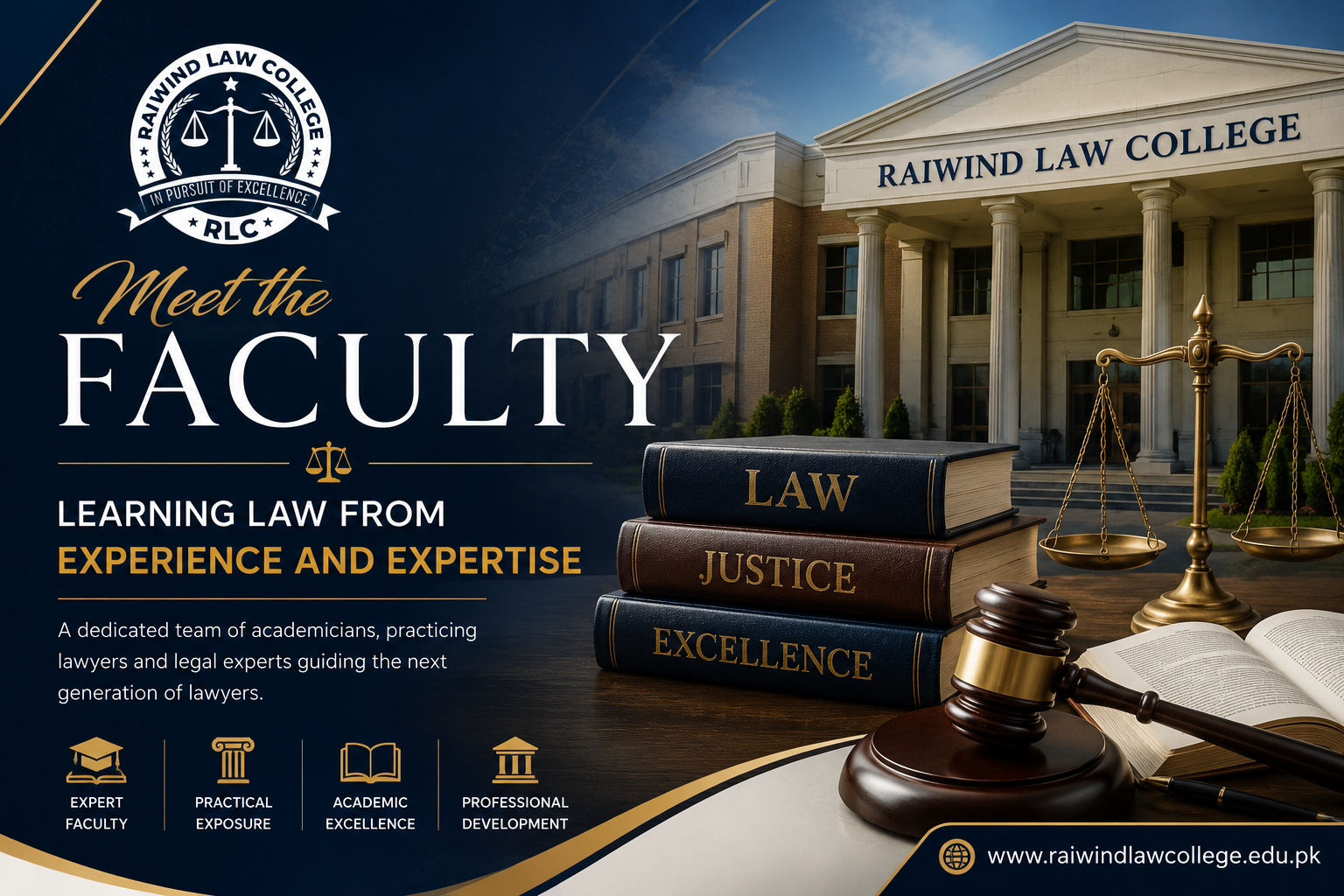 Raiwind Law College faculty members and academic leadership